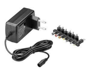Goobay Adaptateur secteur universel 9 -24 V avec 7 adaptateurs