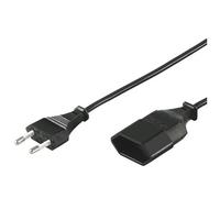Goobay Câble d'alimentation pour rallonge CEE 7/16 5m Noir