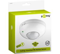 Goobay Détecteur de mouvement 95172 Capteur infrarouge passif (PIR) avec fil Plafond Blanc