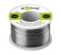 Goobay Étain de Soudure ø 0,56 mm, 100 g