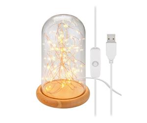 Goobay Glass Bell With Micro LED Light Chain