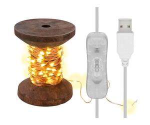 Goobay Ked Fairy Lights Yarn Spool (Small)