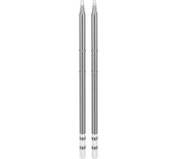 goobay Lot de 2 pannes à souder Ø 1,6 mm, forme de burin, forme plate, panne à souder de rechange pour station de soudage goobay n° d'article 78624 / B0GG9C7SZ3