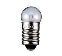 GOOBAY Lot de 3 Ampoules Sphérique pour Lampe de Poche, 1,14 W culot E10, 3,8 V (DC), 300 mA