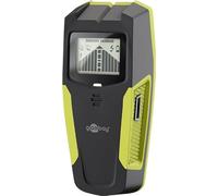 goobay Multidétecteur pour bois, métal et câbles électriques Détecteur de câbles 3 en 1 avec écran LCD, signal sonore, calibrage automatique - Scanner mural pour cloisons sèches, plafonds, sols-77833