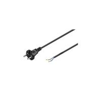 goobay NK 139 S-1000 - Câble d'alimentation - CEE 7/17 (M) pour fil dénudé - 10 m