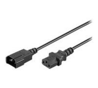Goobay 95125 câble électrique Noir 1 m IEC C14 IEC C13