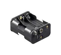 GOOBAY Support Piles 6X AA (Mignon) Push Button Connecteur 9V 11467