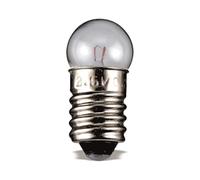 GOOBAY Lot de 5 Ampoules Globulaire 0.6 W Culot E10, 6 V (DC) 100 mA H24 mm