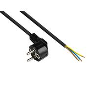 GC P0185-S030 - Câble d'alimentation type E+F CEE 7/7 > extrémités ouvertes, noi