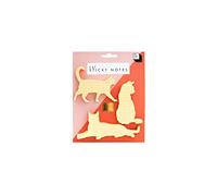 Good Design - Notes adhésives en forme de chat - Cadeau pour femme - Papeterie - Fournitures de bureau - Accessoires de bureau fantaisie - Organiseur de bureau - Cadeaux pour enseignants - Notes