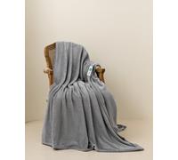 Good Nite Plaid Polaire Doux Et Léger pour Canapé, Lit Et Détente,Gris | 130x150cm Couverture Polaire Réversible, Plaid Canape, Lavable en Machine, Ne Rétrécit Pas, Doux et Agréable au toucher