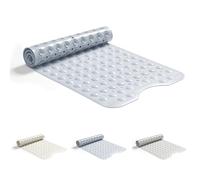 Good Nite Tapis de Bain Antiderapant Tapis de Baignoire Anti Glisse avec Ventouse Tapis antidérapant Baignoire résistant aux moisissures Lavable en Machine Bleu 101x40cm
