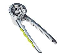 GOODGDN Casse Noix Acier INOX Pince à Champagne Casse Noisette Conique en Silicone antidérapant Ouvre Bouteille Decapsuleur Pince pour Noix Fruits de Mer Lourd écrou Noix de Pécan Noyer Fruits