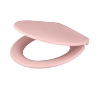 GoodHome Abattant WC Diani rose en duroplast avec frein de chute