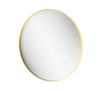 GoodHome Miroir Salle de Bains Rond Ø100 cm Tisa doré