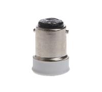 goodluxx B15 Mâle à E14 Femelle Ampoule Douille Lumière Extender Adaptateur Convertisseur Titulaire Ampoule Adaptateur Blanc