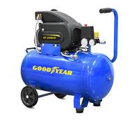 Compresseur d'air Silencieux 50 Litres 8 bar 2CV 1.5KW 115 PSI GOODYEAR