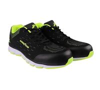Goodyear Workwear GYSHU1571 Hommes Hommes sans Métal Composite Orteil Résistant À La Perforation Entraînement De Sécurité Au Travail S1P/SRA, Noir Vert, 45 EU