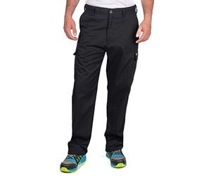 Goodyear Workwear Pantalon Cargo De Sécurité Classique Pour Homme Noir, 30" Taille Jambe Régulière (32")