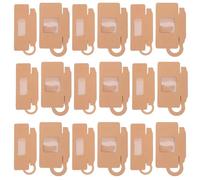 GOOHOCHY 24 Boîtes à Bouteilles Coffret Présent Élégant en Papier Kraft avec Fenêtre Transparente, Design Pliable et Gain de Place pour Occasions Spéciales et Mariages