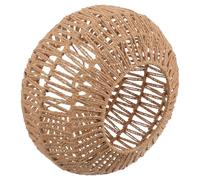 GOOHOCHY Abat-jour de lampe suspendue en papier et métal, style vintage pour chambre et salon de thé, crée une atmosphère zen, compatible avec douille E27, trou diamètre 15 cm