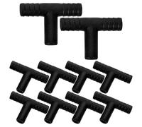 GOOHOCHY Accessoires de Remplacement de T Raccords en Plastique Lot de 10 Solide et Résistants pour Créer Une Ambiance Naturelle pour Fontaine de Bureau pour Pompe Cascade