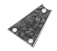 GOOHOCHY Cache-tige de Guitare Électrique à 3 Trous, Cache-tige de Réglage, Pvc Noir, 3 Plis, Triangle, Détachable, pour Guitare Électrique, Son Plus Pur Meilleure Stabilité