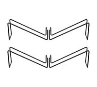 GOOHOCHY Casier à Vin Support Élégant 4 Pièces, en Fer Noir Cuisine | Installation Facile, Rangement Polyvalent pour Plusieurs Bouteilles, Convient au Vin L’eau, Style Sobre