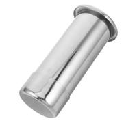 GOOHOCHY Organisateur Cheveux Inox avec Couvercle Support Vertical Sèche-cheveux et Fer à Friser pour Salon et Salle de Bain Rangement Outils Coiffure Anti-poussière Compact