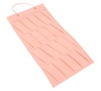 GOOHOCHY Organisateur Mural Robuste et Pratique pour Ranger Barrettes et Bandeaux en Feutre Rose pour Accessoires de Cheveux et Colliers D'garçon et Filles