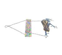 GOOHOCHY Panneau De Bienvenue Suspendu Forme De Grenouille Ornement Mural En Fer Pour Porte Jardin Salon