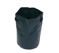 GOOHOCHY Sacs poubelles pour jardin de pelouse à feuilles, Réutilisables pour déchets verts, Conteneur portable en plastique vert pour camping et plage