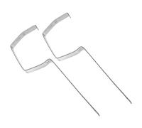GOOHOCHY Support en Fer pour Gouttière 2 Unités 200mm Fixé Mur Adapté aux Gouttières de Jardin et Espaces Extérieurs