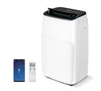 GOPLUS Climatiseur Mobile Portable 12000BTU 3,5kW, R290 pour Interieur 30m² | 5 en 1 Fonction de Refroidissement Chauffage, Déshumidification, Ventilation, Mode Nuit 55db, WIFI, Télécommande, Écran