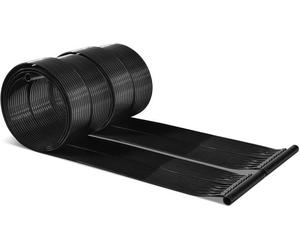 GOPLUS Réchauffeur Solaire pour Piscine, 2 Panneaux de Chauffage Solaire de 300x75 CM, pour Piscine Enterrée et Hors Sol de 12000 L