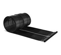 GOPLUS Réchauffeur Solaire pour Piscine en PE, 2 Panneaux de Chauffage Solaire de 300 X 75 CM, Respectueux de l’Environnement, Chauffe-Piscine Solaire pour Piscine Enterrée et Hors Sol de 12000 L