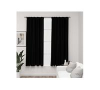 Vidaxl 321156 Rideau Noir