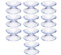 GORGECRAFT 10 Paquet Petites Ventouses 30Mm Double Face Ventouses Crochets Ventouses en Plastique Transparent Pare-Chocs de Table en Verre Supports de Ventouse pour Fenêtre en Verre Lumières de Noël