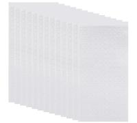 GORGECRAFT 2400 pcs Ruban Adhésif Double Face en Mousse Points Adhésifs en Mousse Plastique 3D Petits Points Ronds Double Adhésif en Mousse pour Cartes Papier Scrapbooking Albums Photos (6mm)