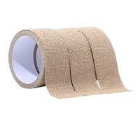 GORGECRAFT 3 rouleau de Ruban Décoratif en Toile de Jute de 6m*50mm en Lin Autocollant pour Loisirs Créatifs Scrapbooking Bricolage et Emballage Cadeau