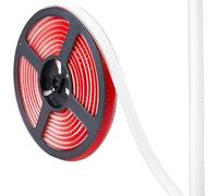 GORGECRAFT Bande de Joint pour Carrelage Céramique 5 m 15mm Auto Adhésive Blanche Étanche pour Sols et Murs. Moulure Triangulaire Flexible pour Évier de Cuisine Cuisinière Baignoire et Toilettes.