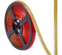 GORGECRAFT Bande de Joint pour Carrelage Céramique 5m*15mm Autocollante Dorée Étanche Facile à Poser à Décoller Rouleau de Ruban Adhésif Joints de Sol Idéal Évier Cuisinière Salle de Bain Baignoire