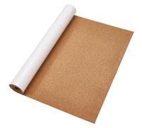 GORGECRAFT Rouleau de Liège Autocollant 1.2mX40cm Bois Naturel Isolant Murale de Salle de Classe Tableau D'Affichage pour Bricolage Artisanat sous Verres Fournitures Scolaires de Bureau et de Maison