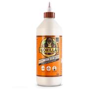 Gorilla Colle À Bois PVA Résistante À L’Eau Blanche, Adhésif Forte Liaison