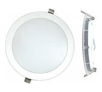 GORT Downlight Silver Electronics Downlight encastré circulaire 12W 4000K 1080lm