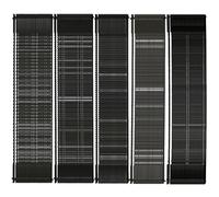 Goshoppers 120 Pièces Lames de Scie à Chantourner,127mm TPI 10/15/18/20/24 Lame Scie a Chantourner Avec Ergot,Lame de Scie en Acier au Carbone pour Couper le Bois le Métal doux le Plastique