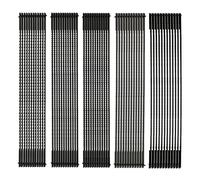 Goshoppers 60 Pièces Lame de Scie à Chantourner 127mm, TPI 10/15/18/20/24 | Lame de Scie à Chantourner en Acier au Carbone avec Ergot, pour Couper le Bois, le Métal doux et le Plastique