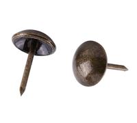 Goshyda 100pc Clous de Tapissier Vintage étiquette en Métal Bronze Meubles canapé Porte de Chaussure Goujon Décoratif, Fabriqué en Fer, Ferme et Durable, Spécialement Parfait pour les Meubles