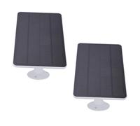 Goshyda 2 Pièces Chargeur Panneau Solaire 10W pour Caméra Blink Outdoor 4 | Panneau solaire en silicium monocristallin 10W, stratification PET, Compatible avec micro USB DC, caméras à batterie